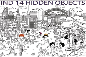 draw hidden object picture from your idea and requirement