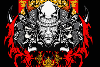 design awesome unique artwork for tshirts and merchandise