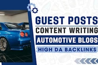 do auto guest posts on high da auto blogs,auto car backlinks authority blogs