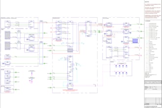 design av schematics m and e drawings and rack layouts