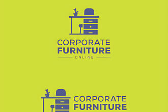 make modern architecture industrial property logo design