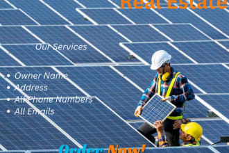 generate solar leads using google map