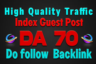 write and publish high quality guest post with SEO contextual backlinks
