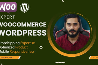 design 7 figure ecommerce store and wordpress expert