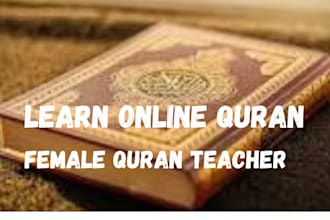 be your online quran teacher for kids and females