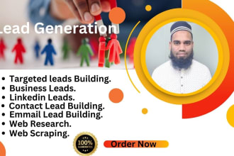 do lead generation b2b linkedin lead email list and collect personl phone number