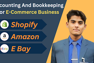 do your bookkeeping for amazon, ecommerce, and shopify in quickbooks and xero