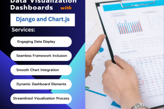 do data visualization dashboards with django and chartjs
