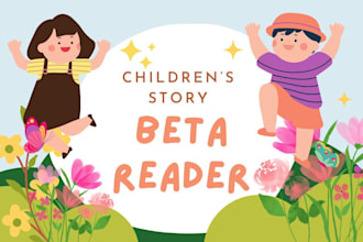 beta read your childrens book