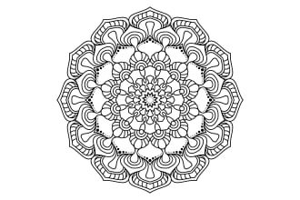 design detailed mandala coloring book or pages for amazon KDP