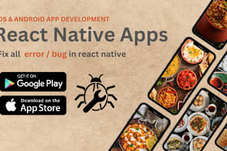 fix error bug in react native, react, firebase, ios android