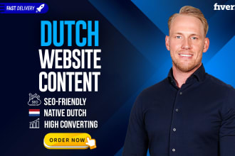 write dutch SEO content for your website