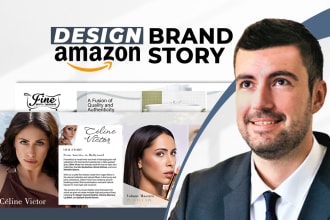 write and design amazon brand story