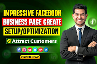create and setup impressive facebook business page