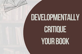 developmentally critique your book