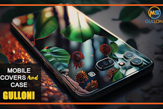 designs mobile cases or iphone covers for your demand