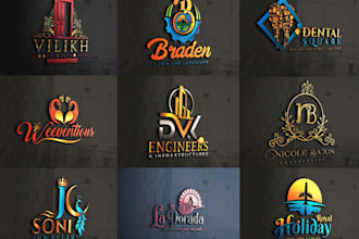 provide professional marketing, business, law, consulting or finance logo