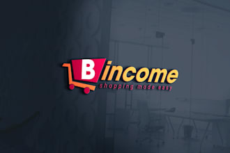 do fascinating online ecommerce website store, business or brand logo