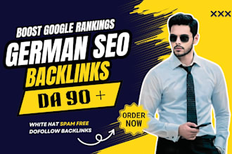 do high authority german de dofollow SEO backlinks for google top ranking