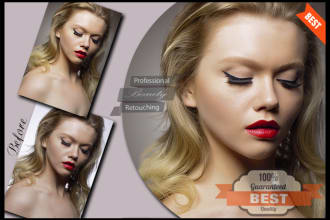 do model or fashion photo retouching within 12 hours