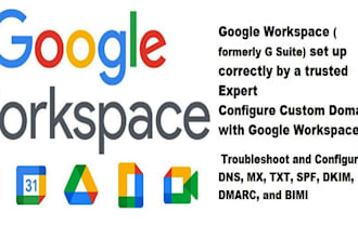 set up google workspace, gsuite integration, and support