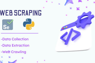 do expert python web scraping