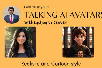 create your customized animated talking avatar powered by ai