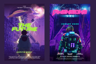 design professional cinema posters and movie posters