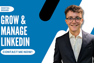 grow and manage your linkedin profile