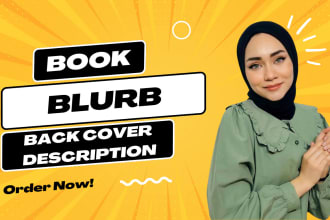 write a winning book blurb or book description