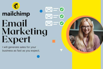 create your monthly email marketing campaigns