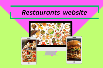 build your restaurant website with online ordering system