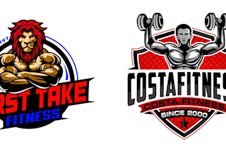 design super gym, fitness, health logo with unlimited revision