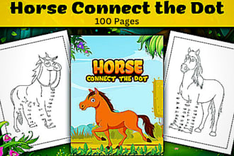 create connect the dots pages for kids and adults  kdp and etsy
