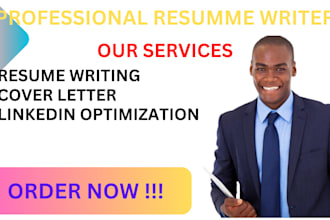write you a medical resume, nursing resume, cover letter, linkedin
