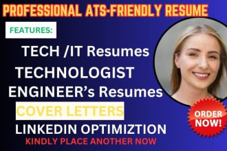 write engineering resume, tech resume, technical resume for a targeted job