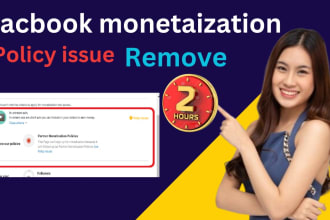 do facbook page  monetization issue remove and organic growth