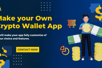 build crypto wallet app, blockchain developer