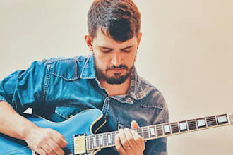 compose riffs and rhythm guitar for you song