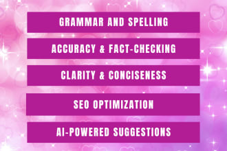 do fast ai content editing, fact checking in 12 hours
