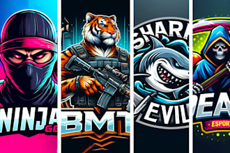 design logo, for the company , esport gaming mascot