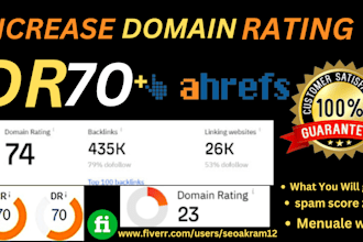 increase domain rating dr ahref dr, domain rating ahrefs dr