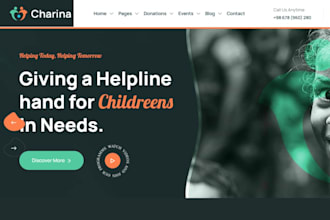 non profit, charity, ngo, 501c3, donation, nonprofit website on wix, wordpress