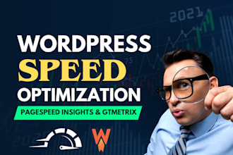 optimize wordpress website, core web vitals for google pagespeed, gtmetrix
