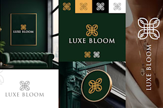 design luxury modern minimal and elegant logo design