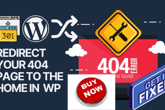 fix 404 errors enhance url redirection and optimize your website performance
