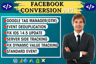 setup, fix meta pixel facebook shopify conversion api, google analytics ga4 gtm