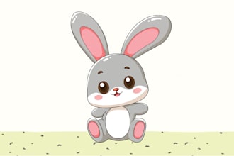 draw cartoon or animal illustration within one day delivery