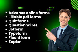 create online survey, questionnaire using typeform or jotform