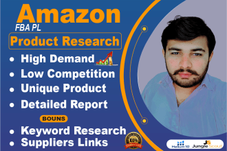 expert amazon fba product research and market analysis specialist